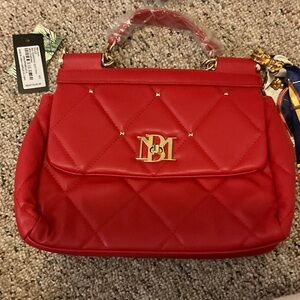 Badgley Mischka Red BAG NWT